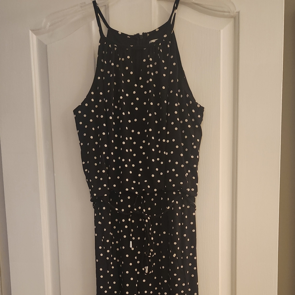 Black and white polka dots jumper